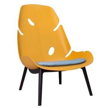 Lagoon - Monstera Outdoor Lounge Chair Yellow